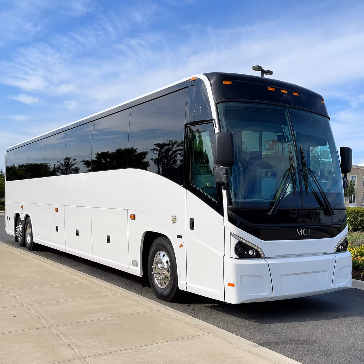 cross the bay or head down the coast with the right charter bus