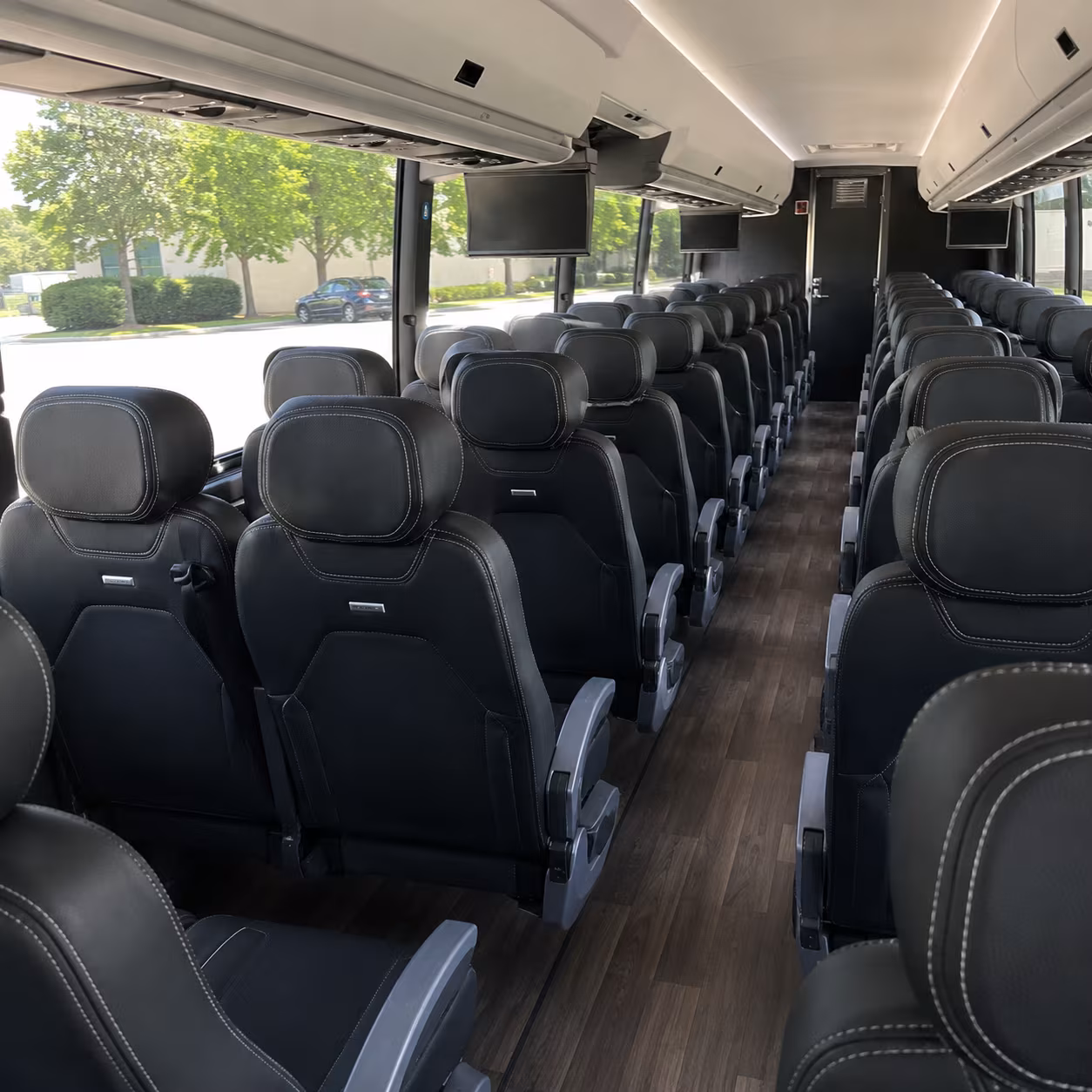 san mateo charter bus interior gallery