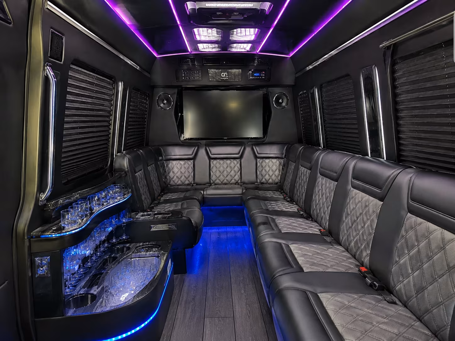 san mateo sporting event transportation onboard seating